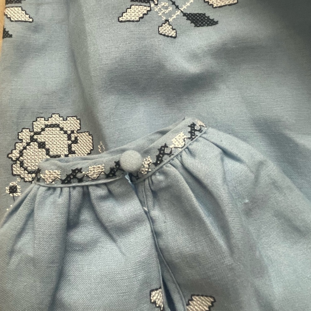 Style Mafia Sky Blue Floral Dress - Picture 10 of 16